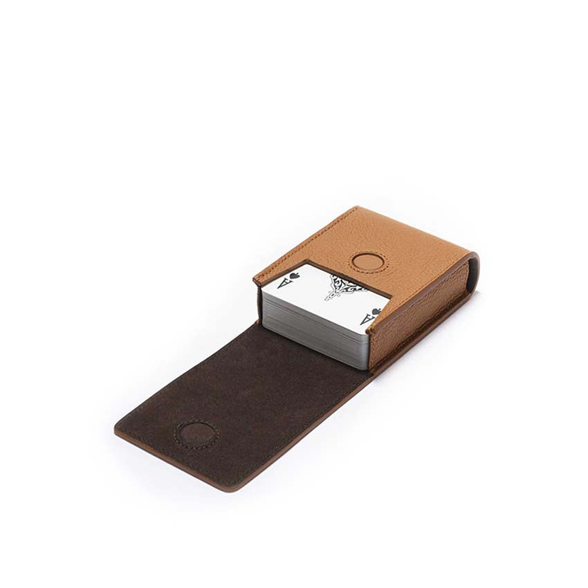 Games collection | Playing card leather pochette