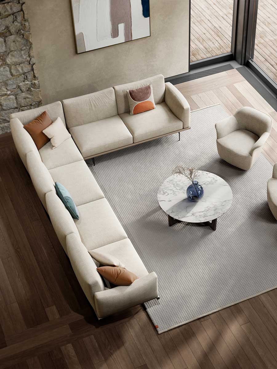 poltrona frau happy jack sofa