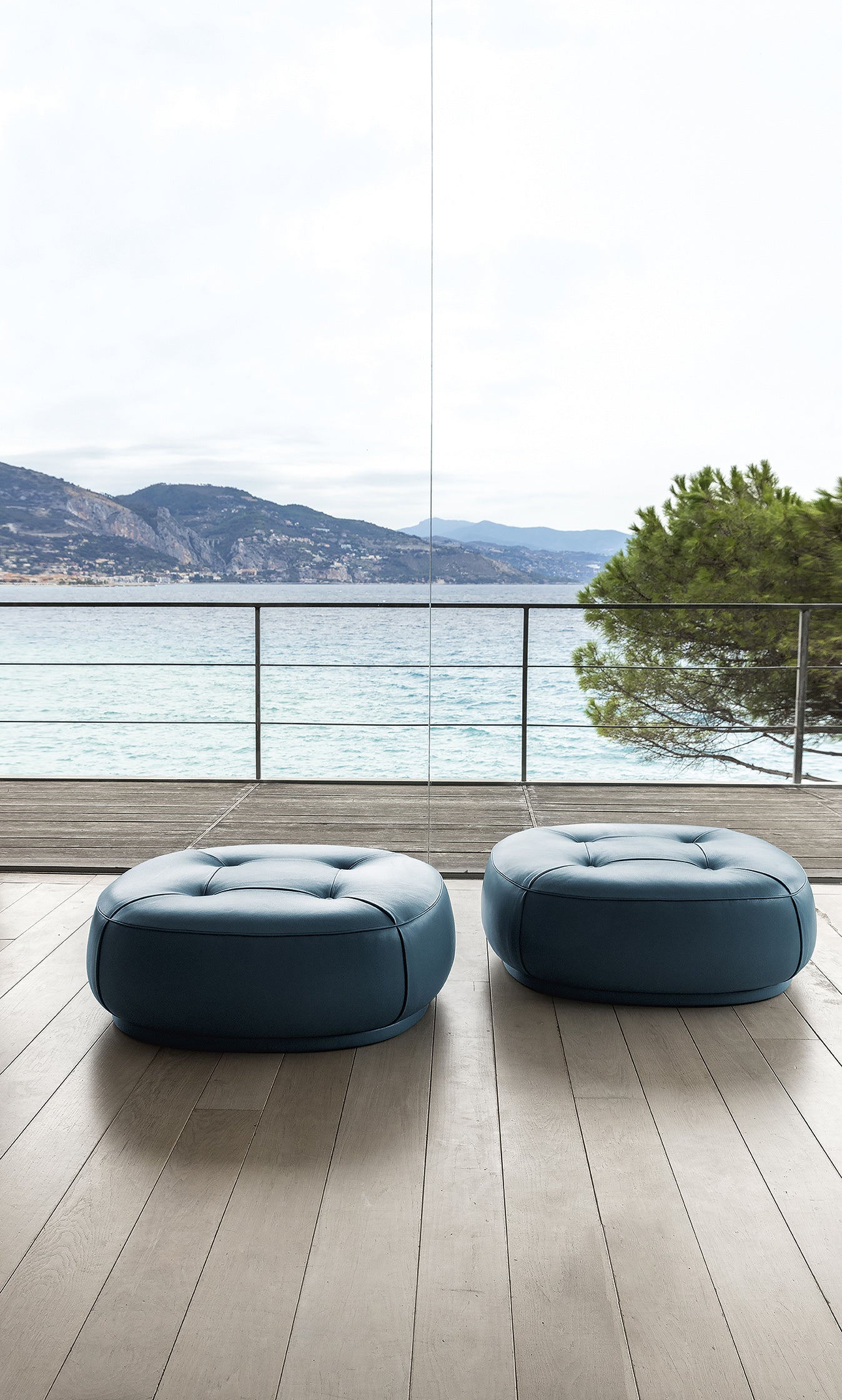 Leplì Ottoman - 106X106Cm