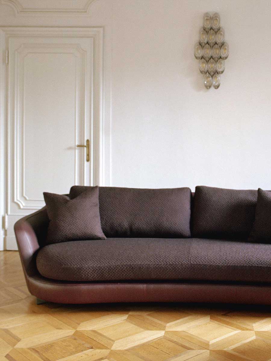 poltrona frau duo sofa