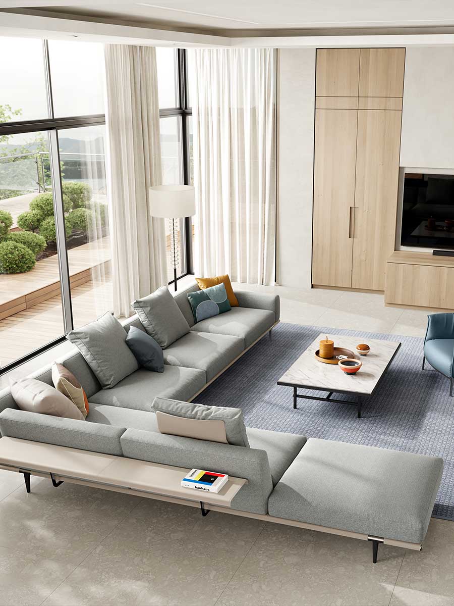 poltrona frau let it be sofa