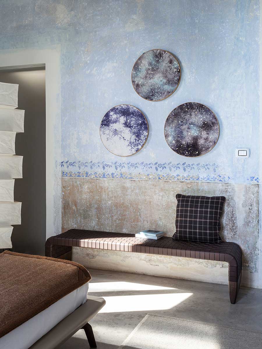 poltrona frau brera bench