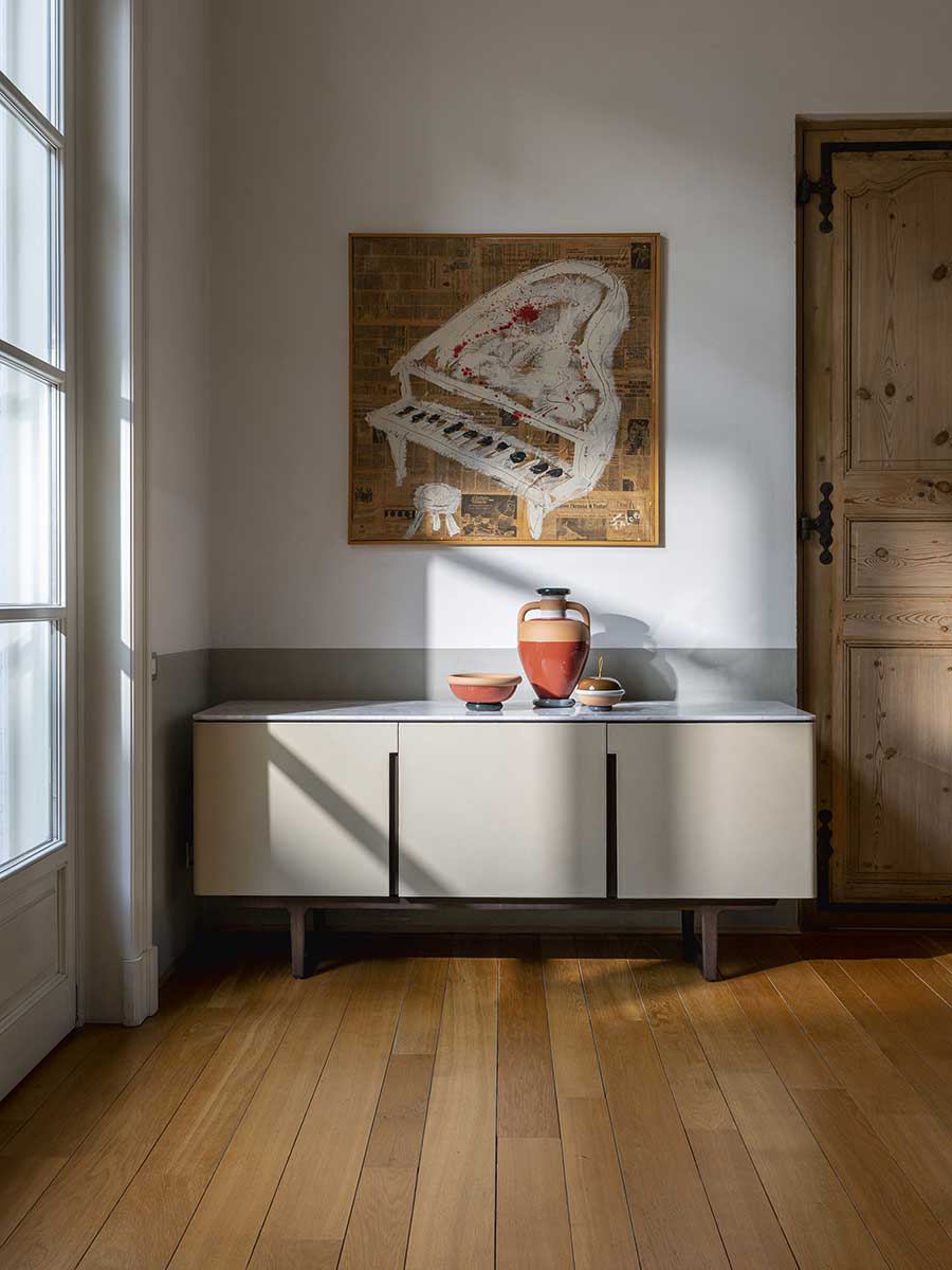 poltrona frau fidelio low cabinet