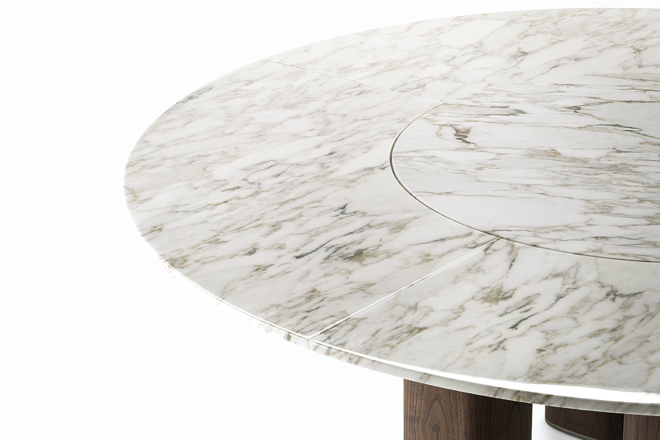 poltrona frau jane round table with lazy susan