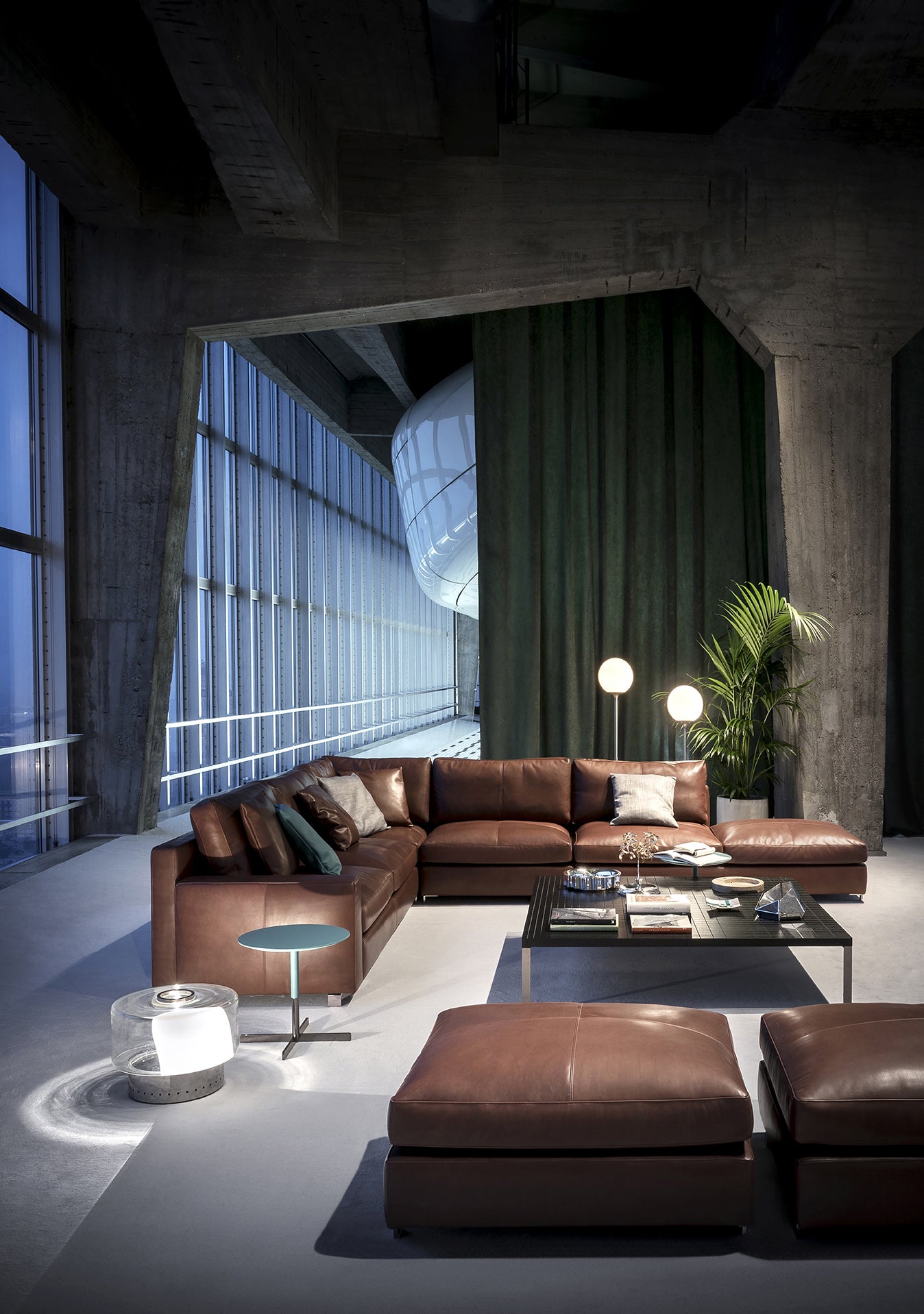 poltrona frau massimosistema sofa