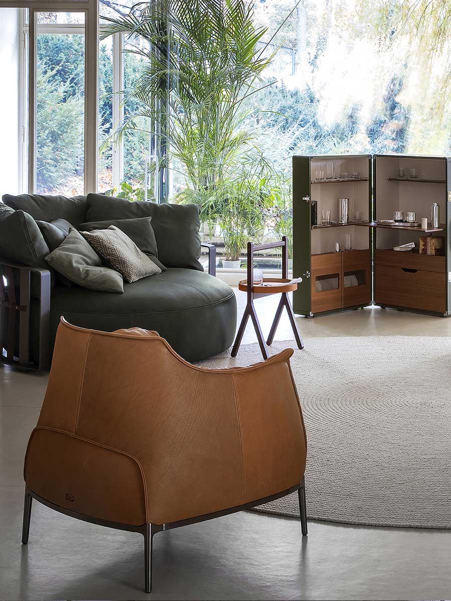 poltrona frau archibald armchair