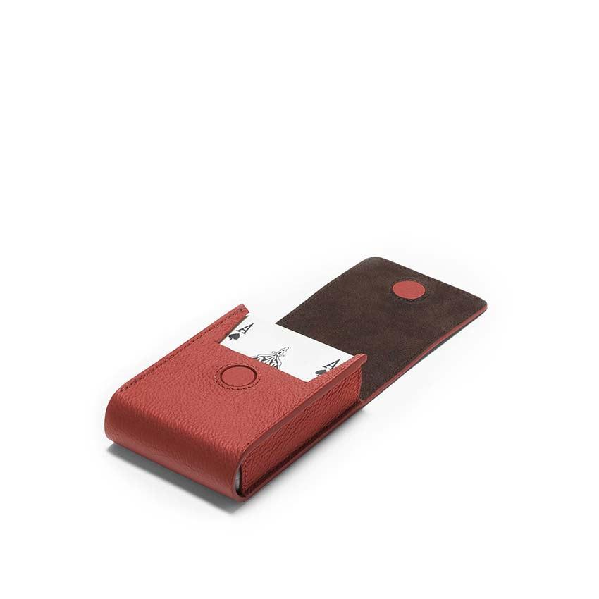 Games collection | Playing card leather pochette