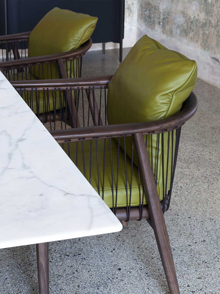 poltrona frau viola small armchair