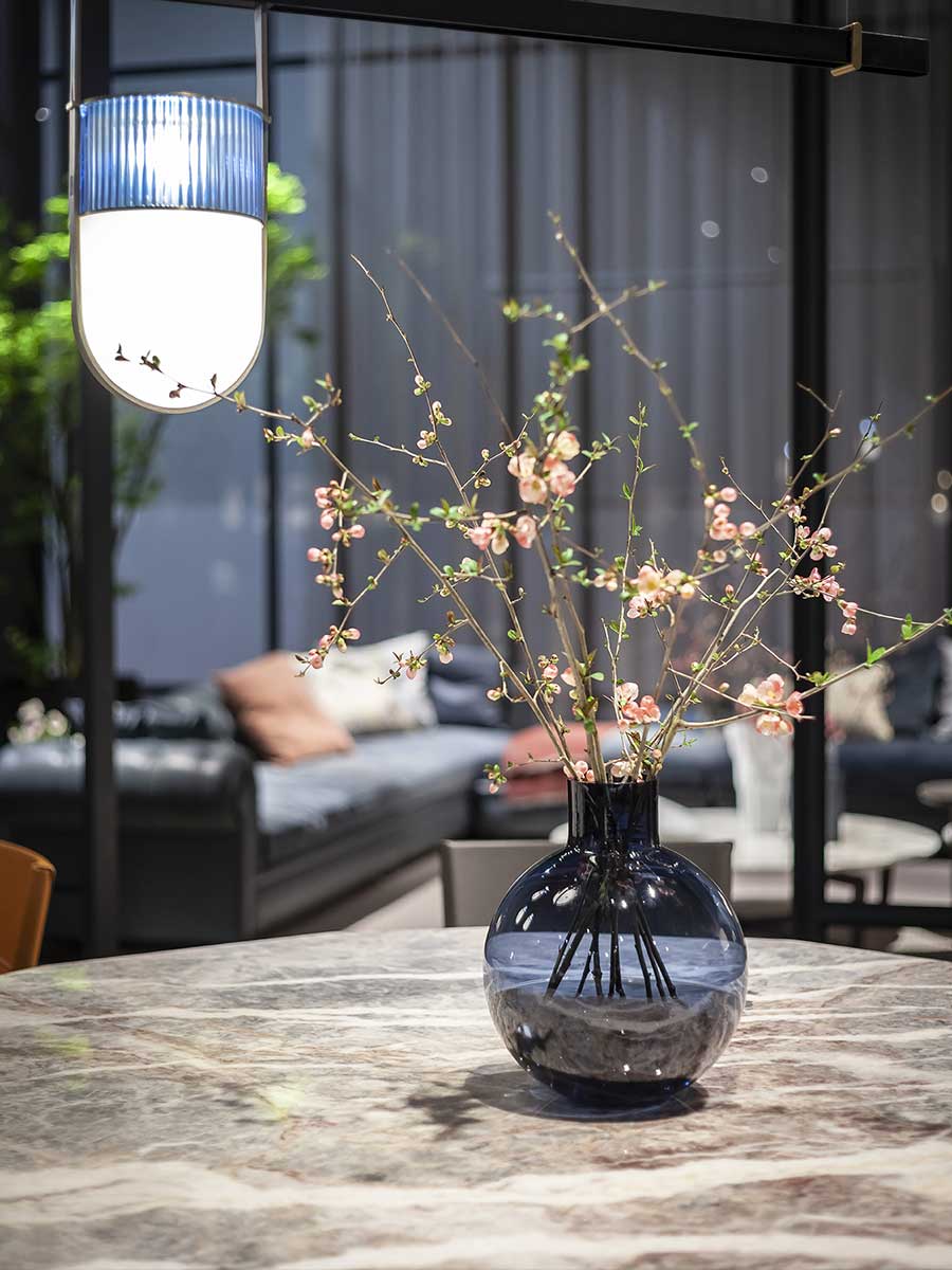 Blue Pallo Vase