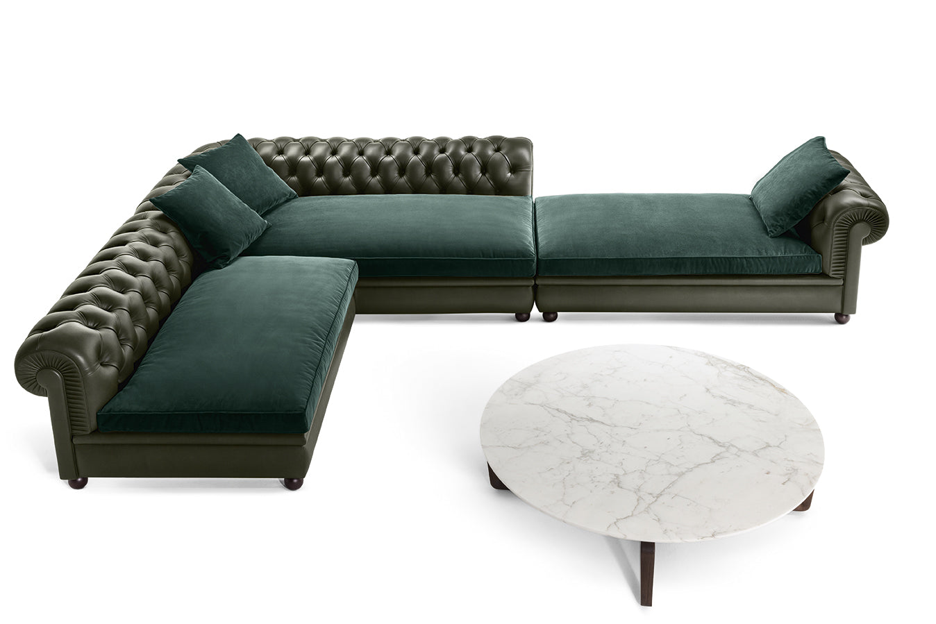 poltrona frau fidelio round h30 small table