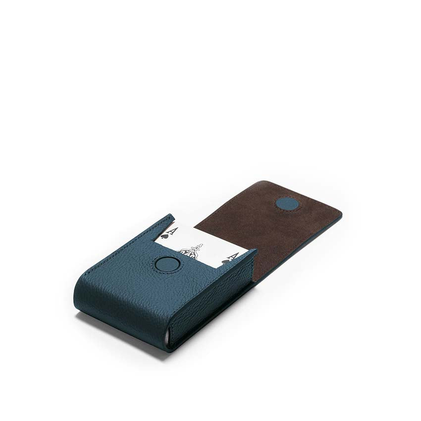 Games collection | Playing card leather pochette