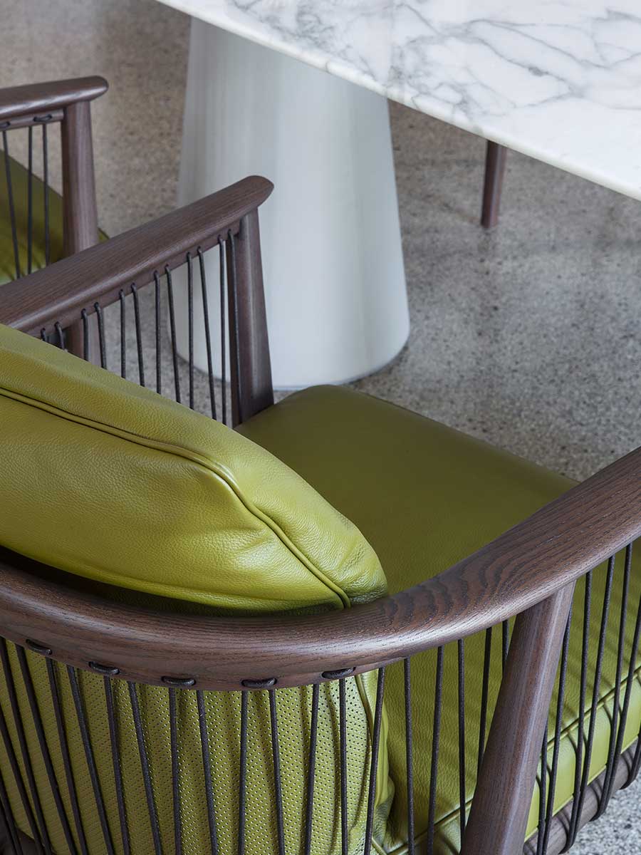 poltrona frau viola small armchair