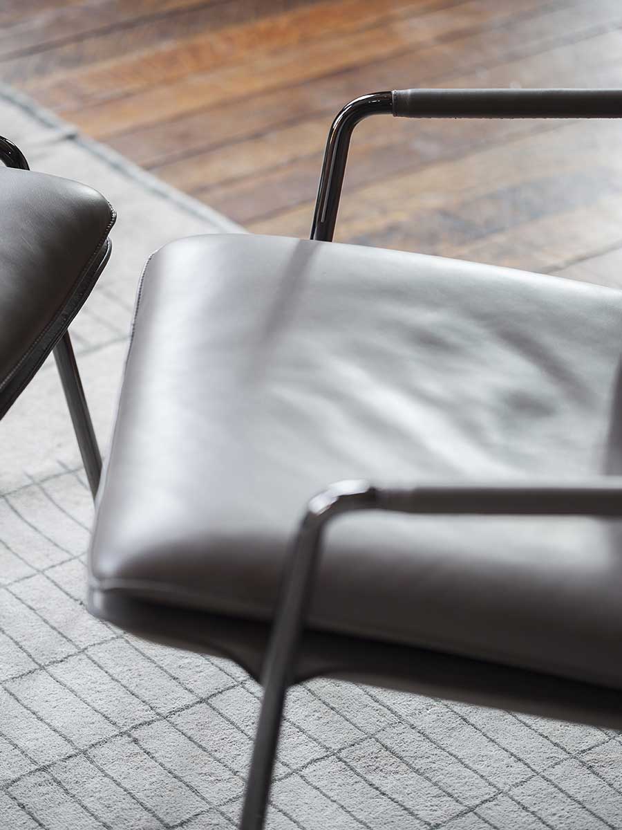 poltrona frau arabesque high armchair