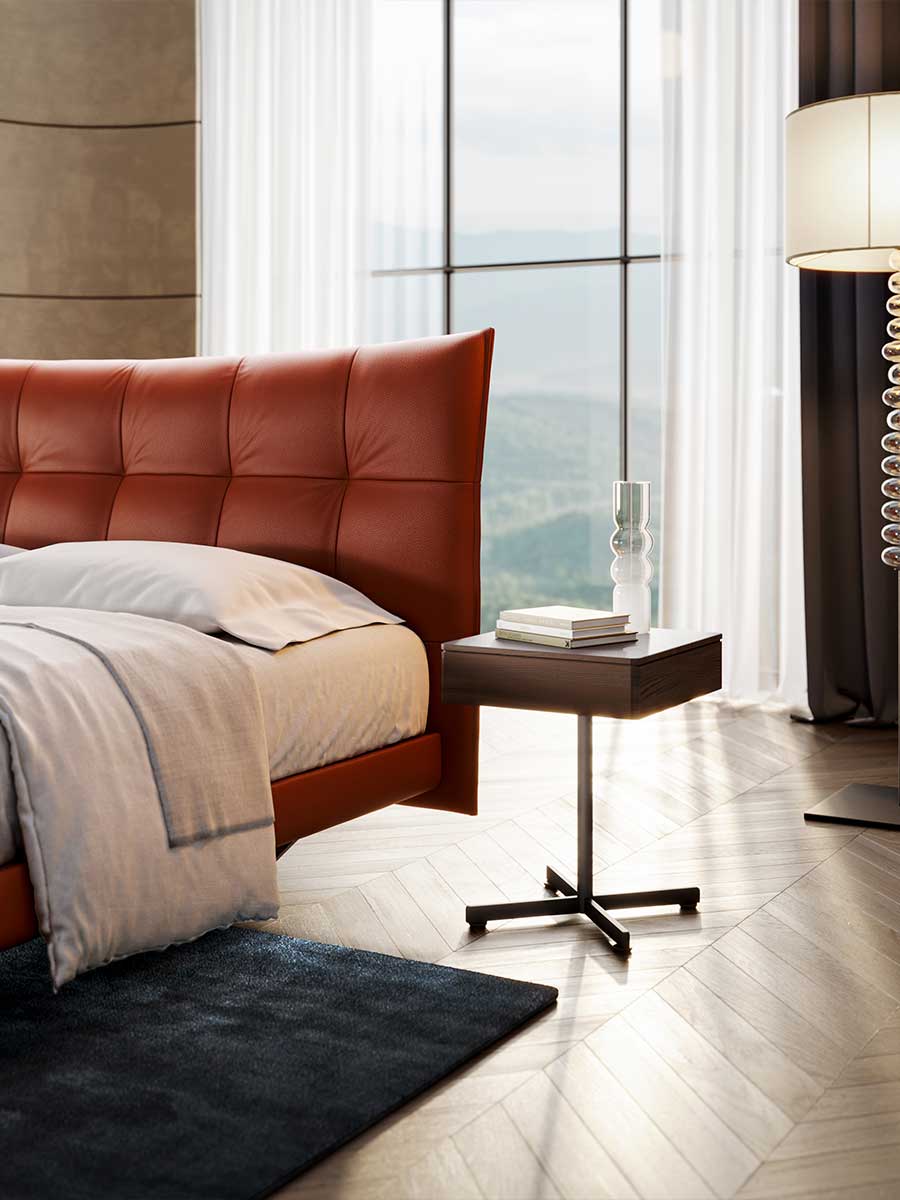 poltrona frau aurora tre bed