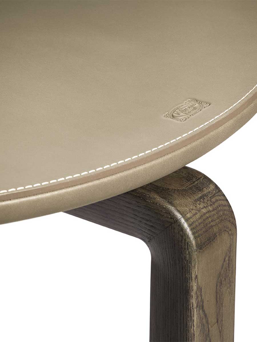 poltrona frau fidelio elliptical small table