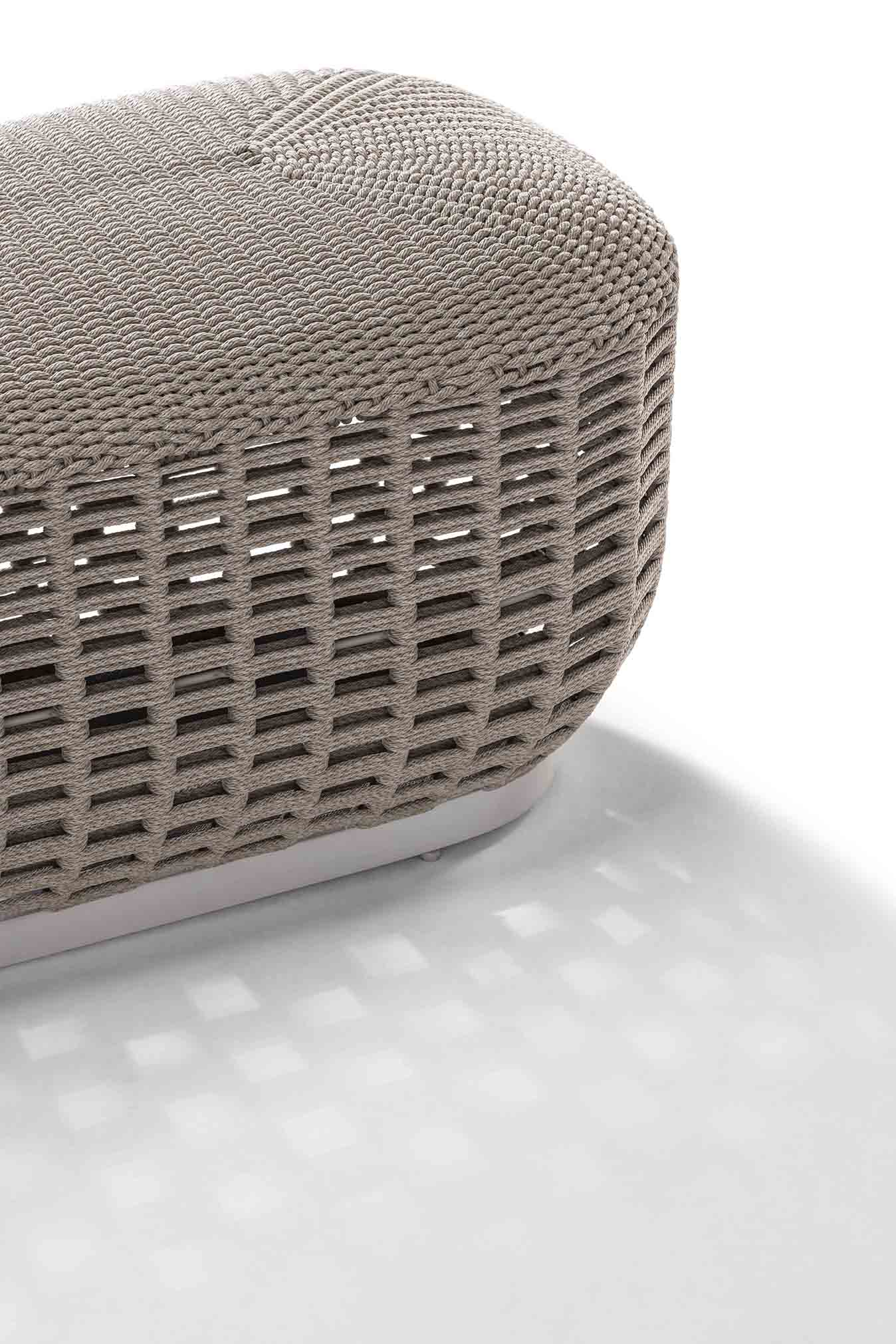 poltrona frau lepli outdoor 121x45 ottoman