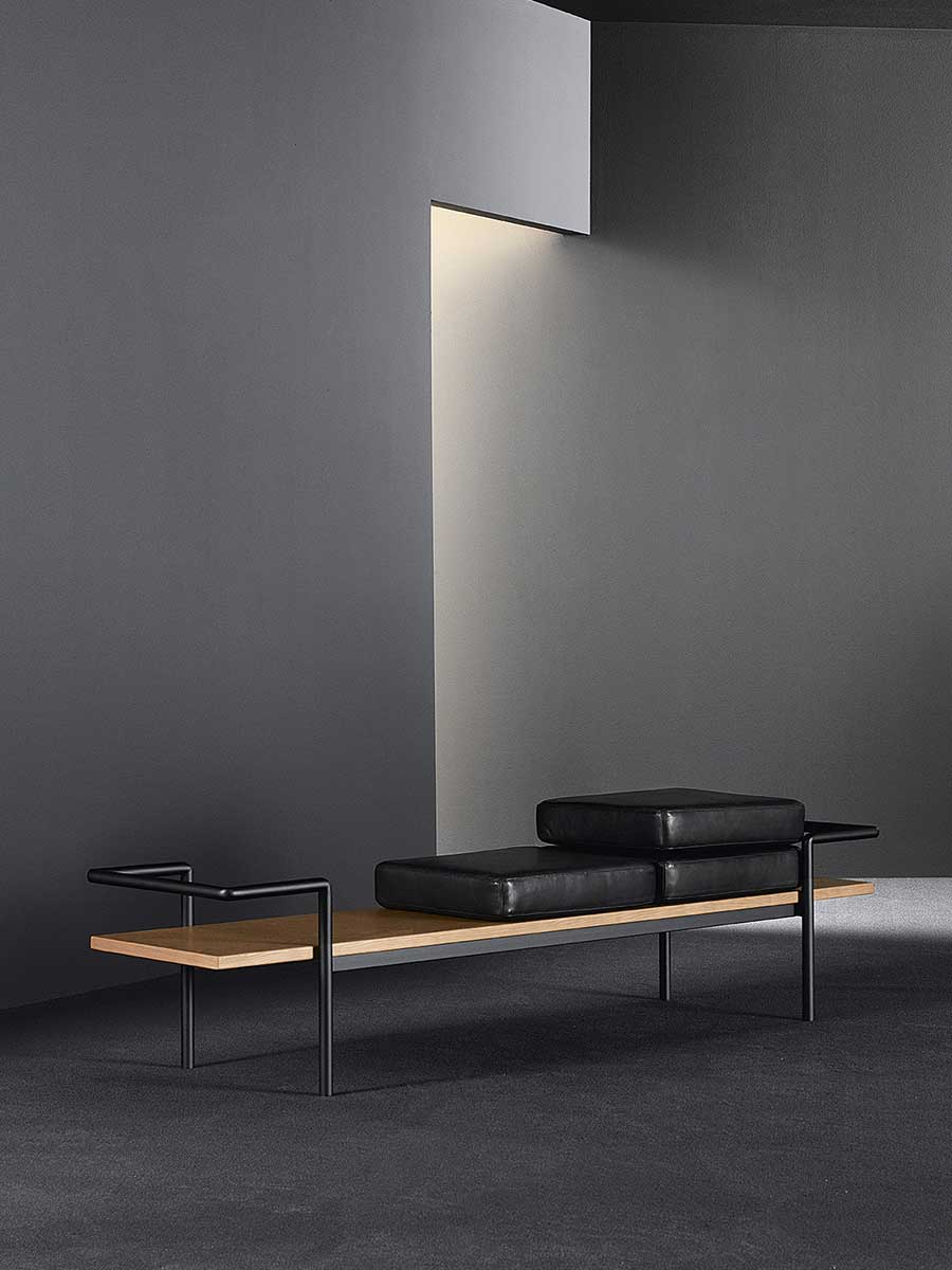poltrona frau t904 bench
