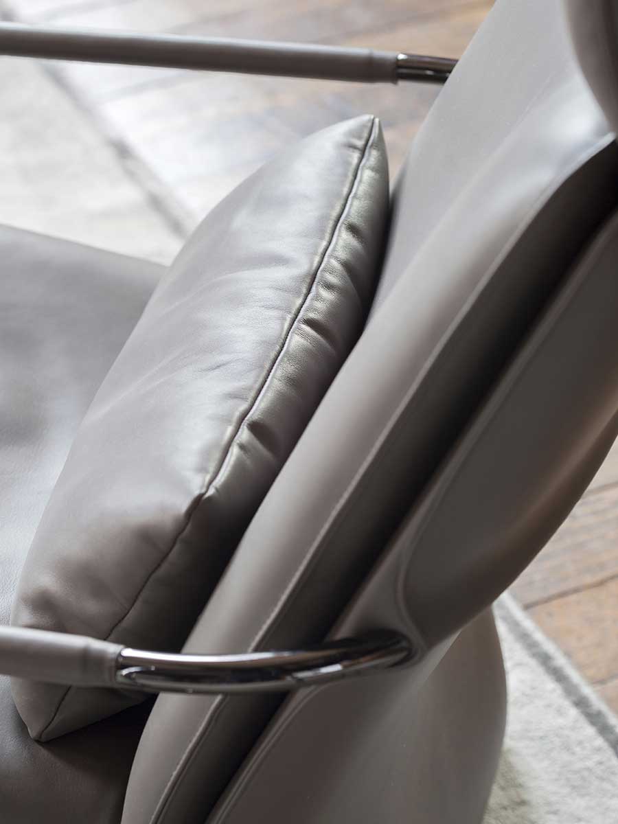 poltrona frau arabesque high armchair