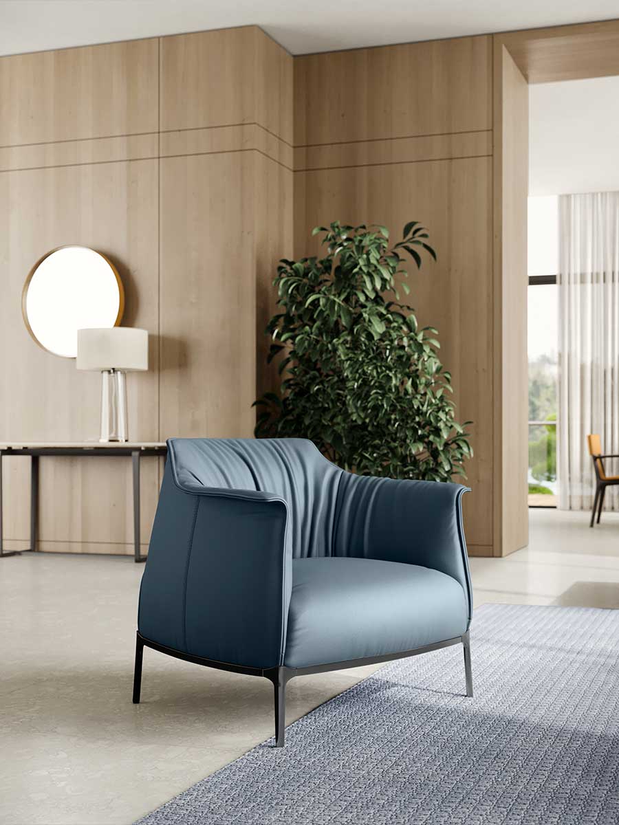 poltrona frau archibald armchair