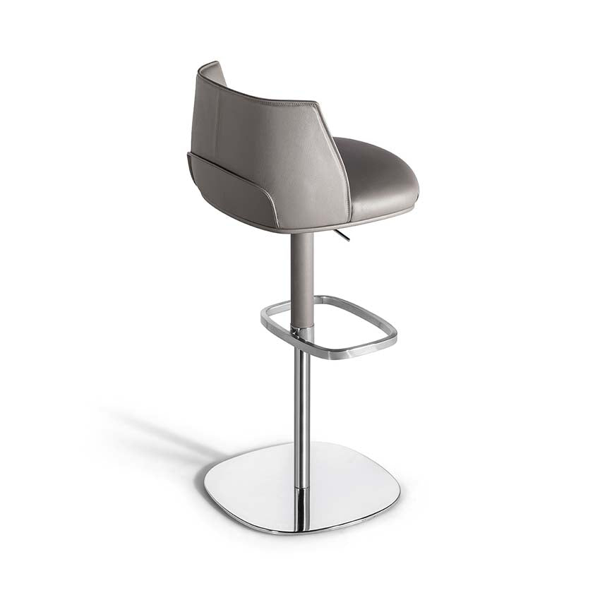 Archibald Stool With Steel Base