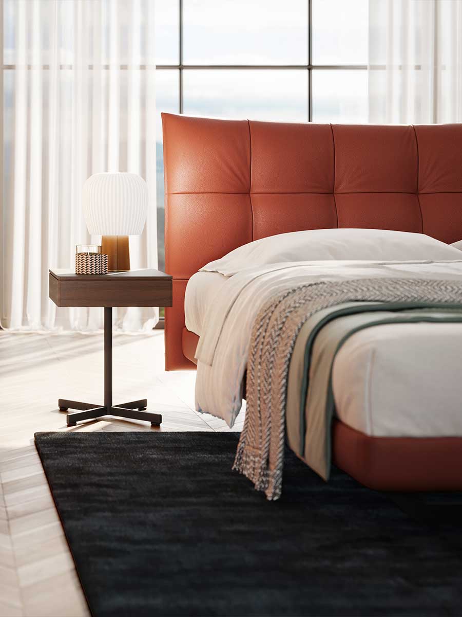 poltrona frau aurora tre bed