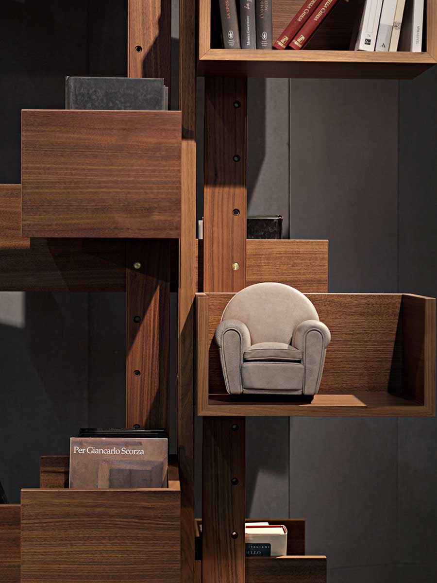 poltrona frau albero bookcase