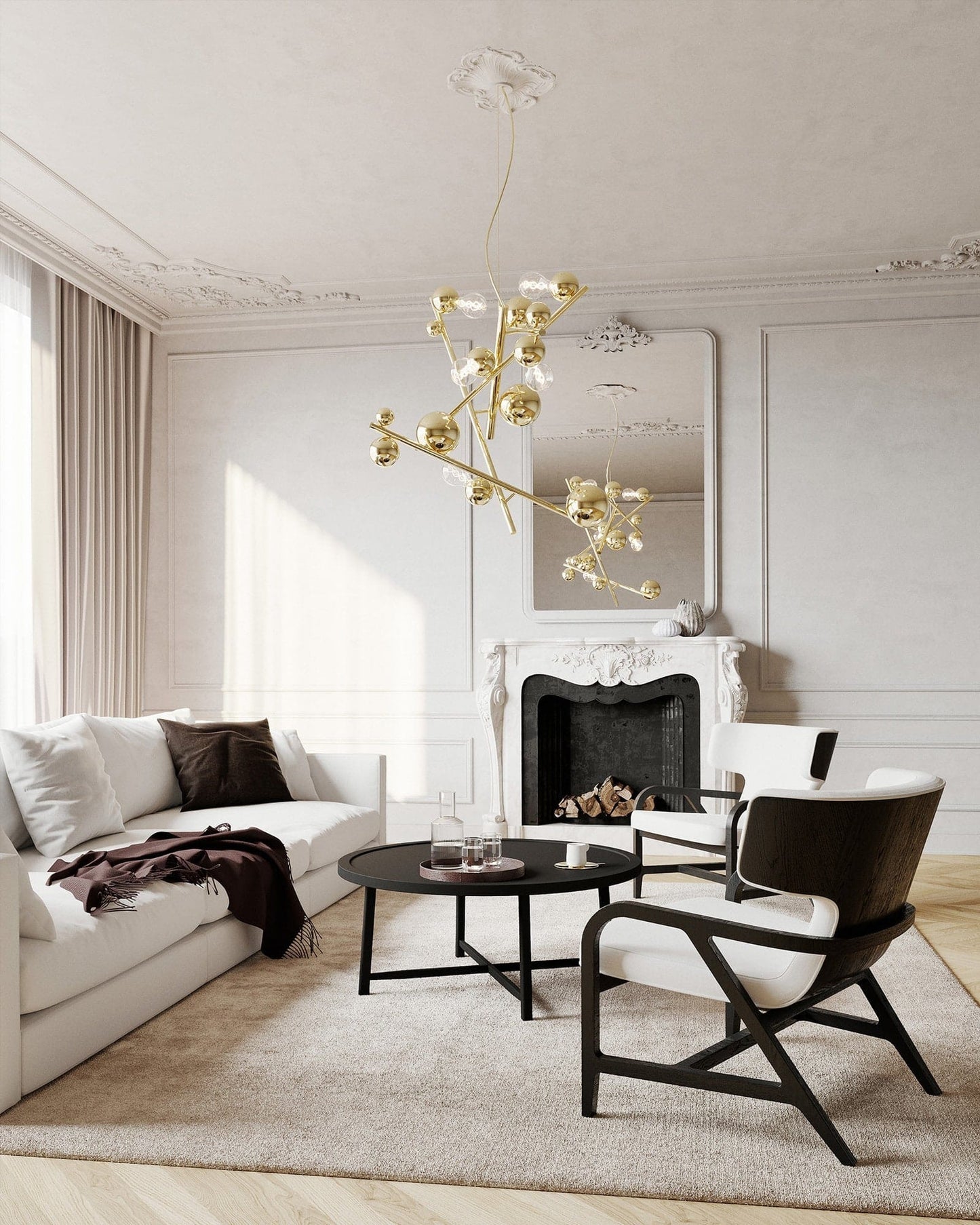 Galaxy Chandelier Round