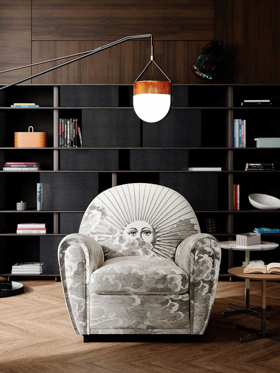poltrona frau vanity fair xc imagine edition fornasetti