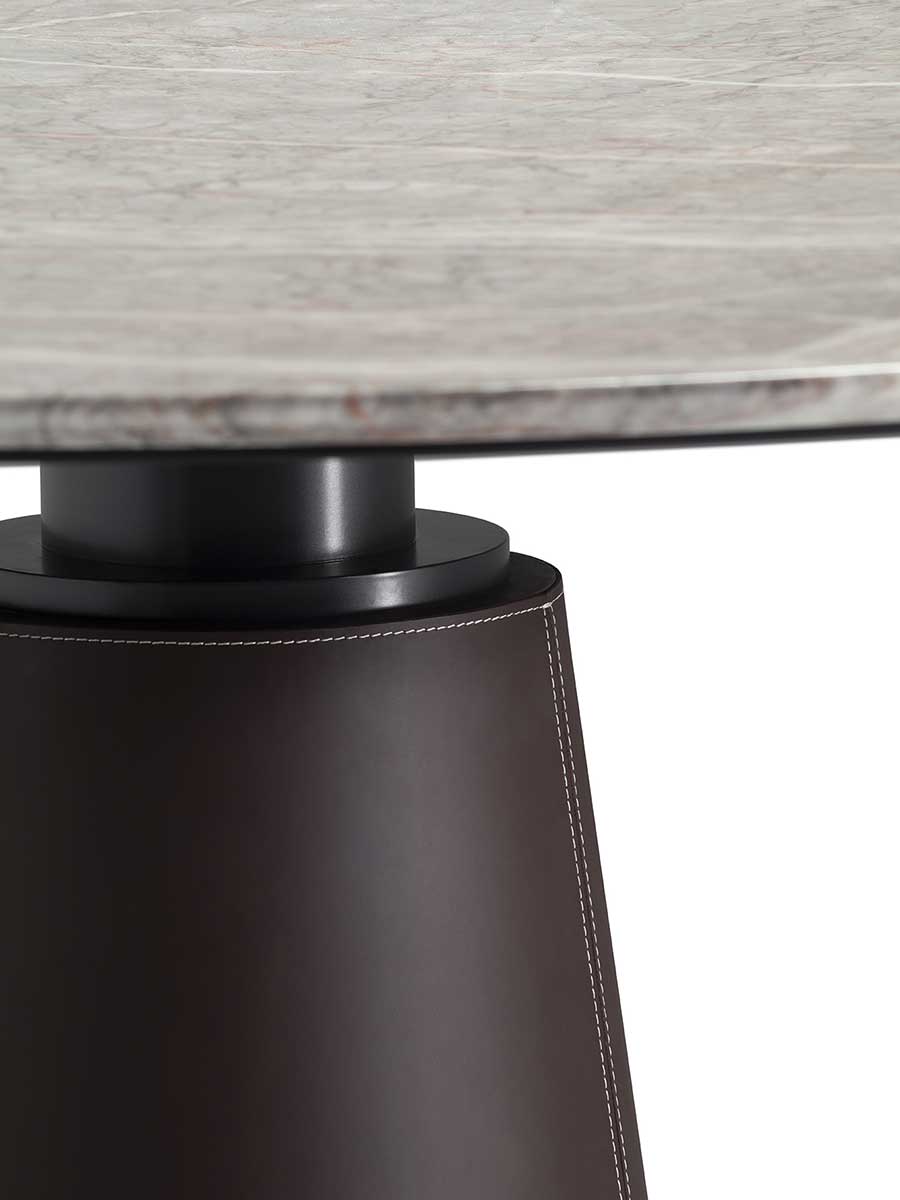 Mesa Due Table With Lazy Susan