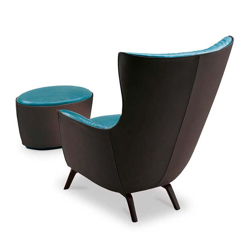 Mamy Blue Ottoman