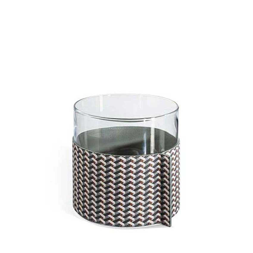 Leather Pot Vase