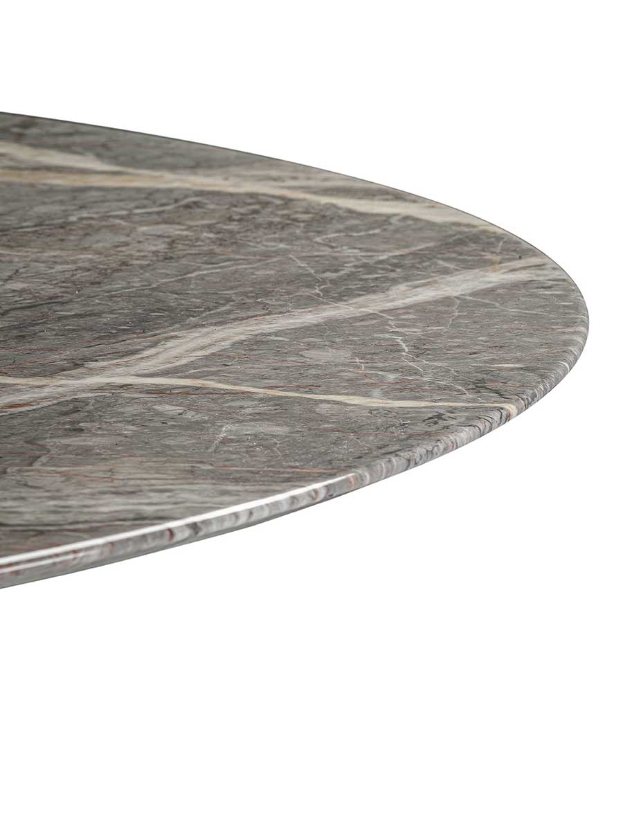 poltrona frau mesa due table with lasy susan