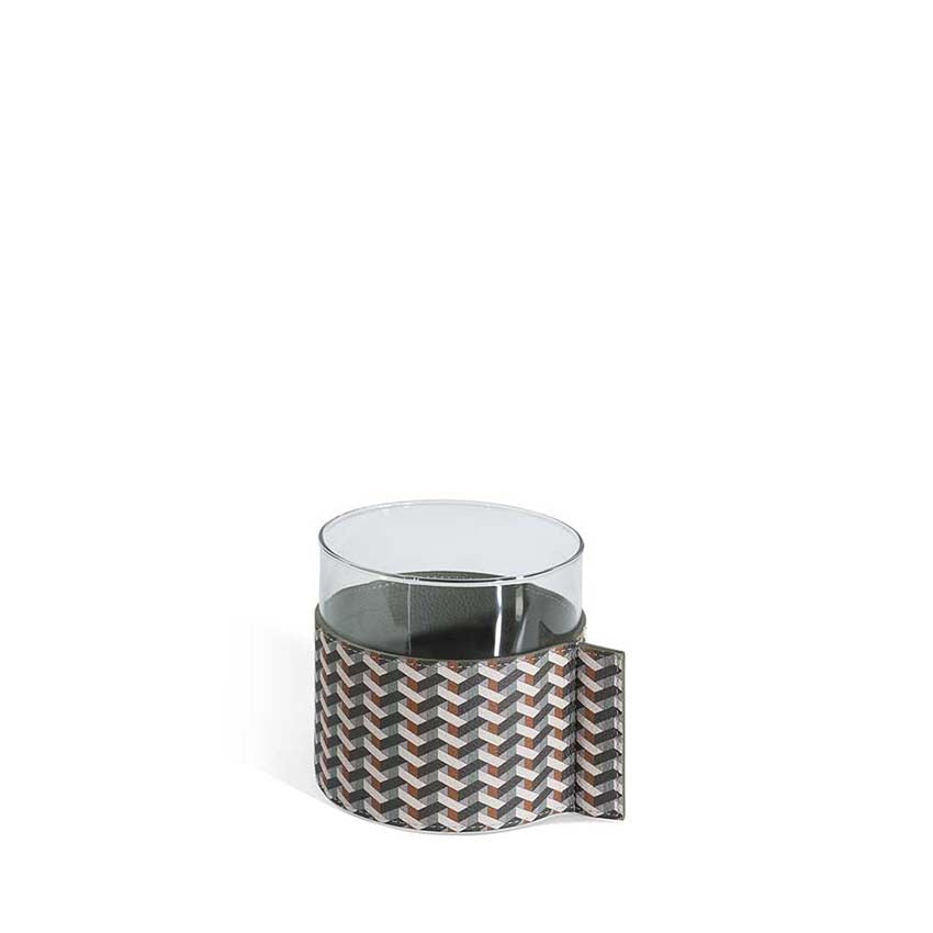 Leather Pot Vase