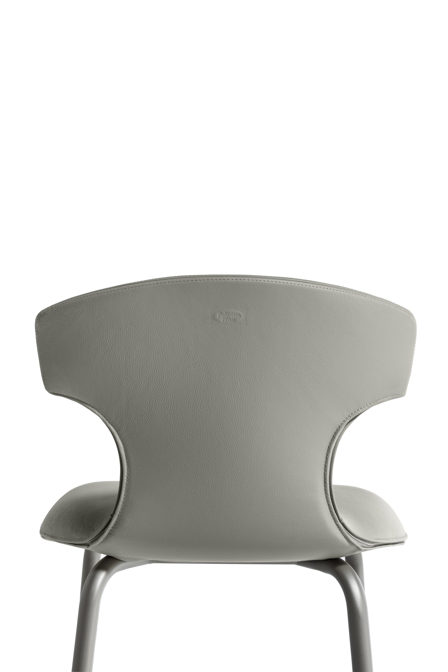 poltrona frau montera mas stool with metal base