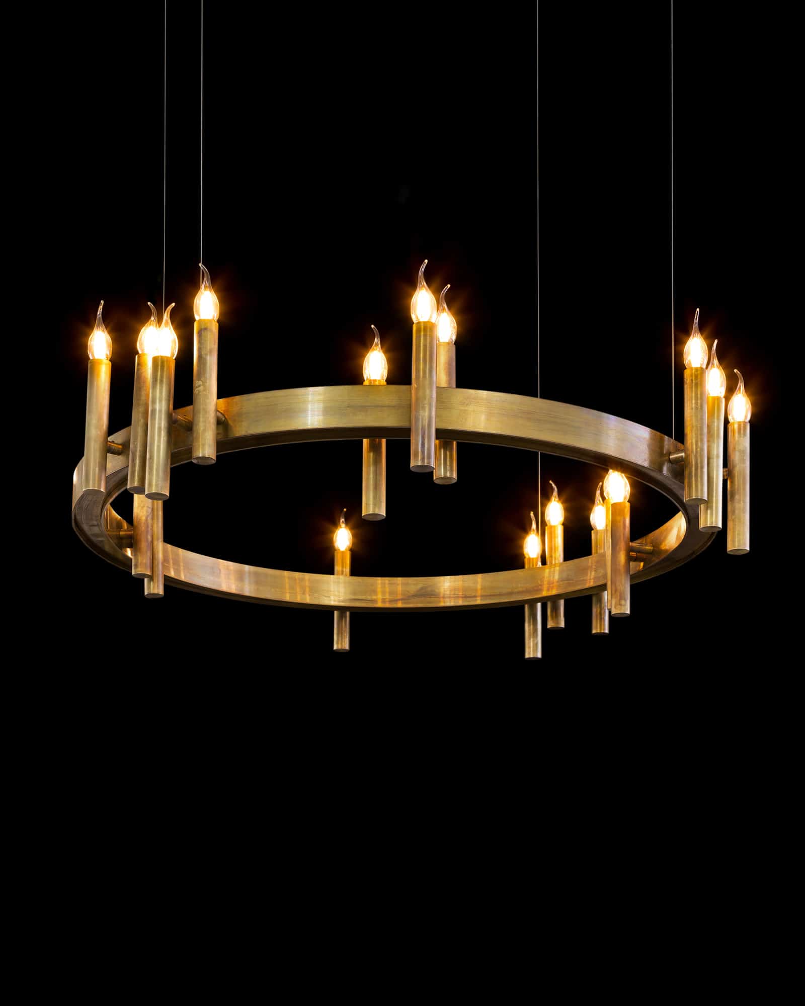 Shiro Chandelier Round