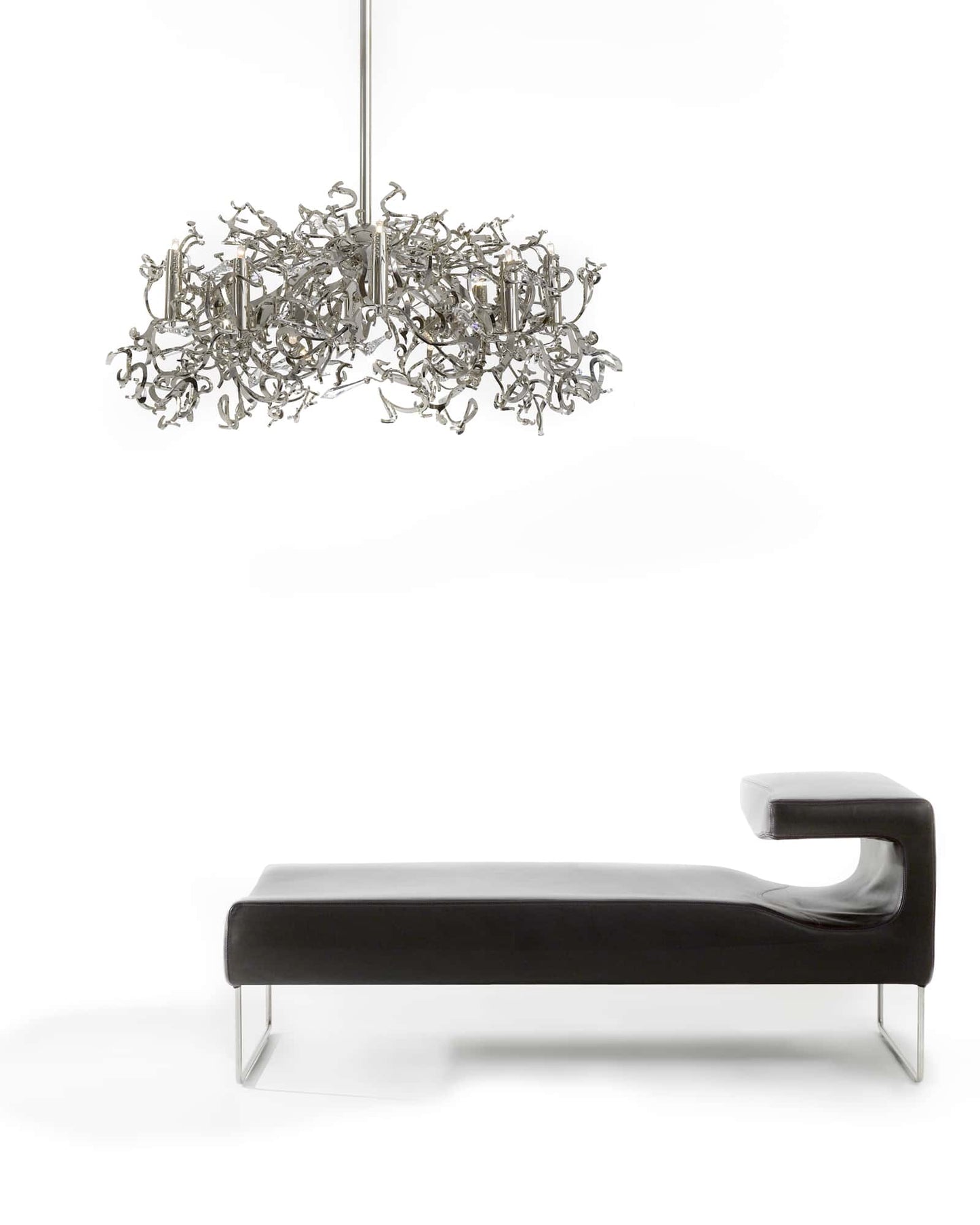 Icy Lady Chandelier Oval