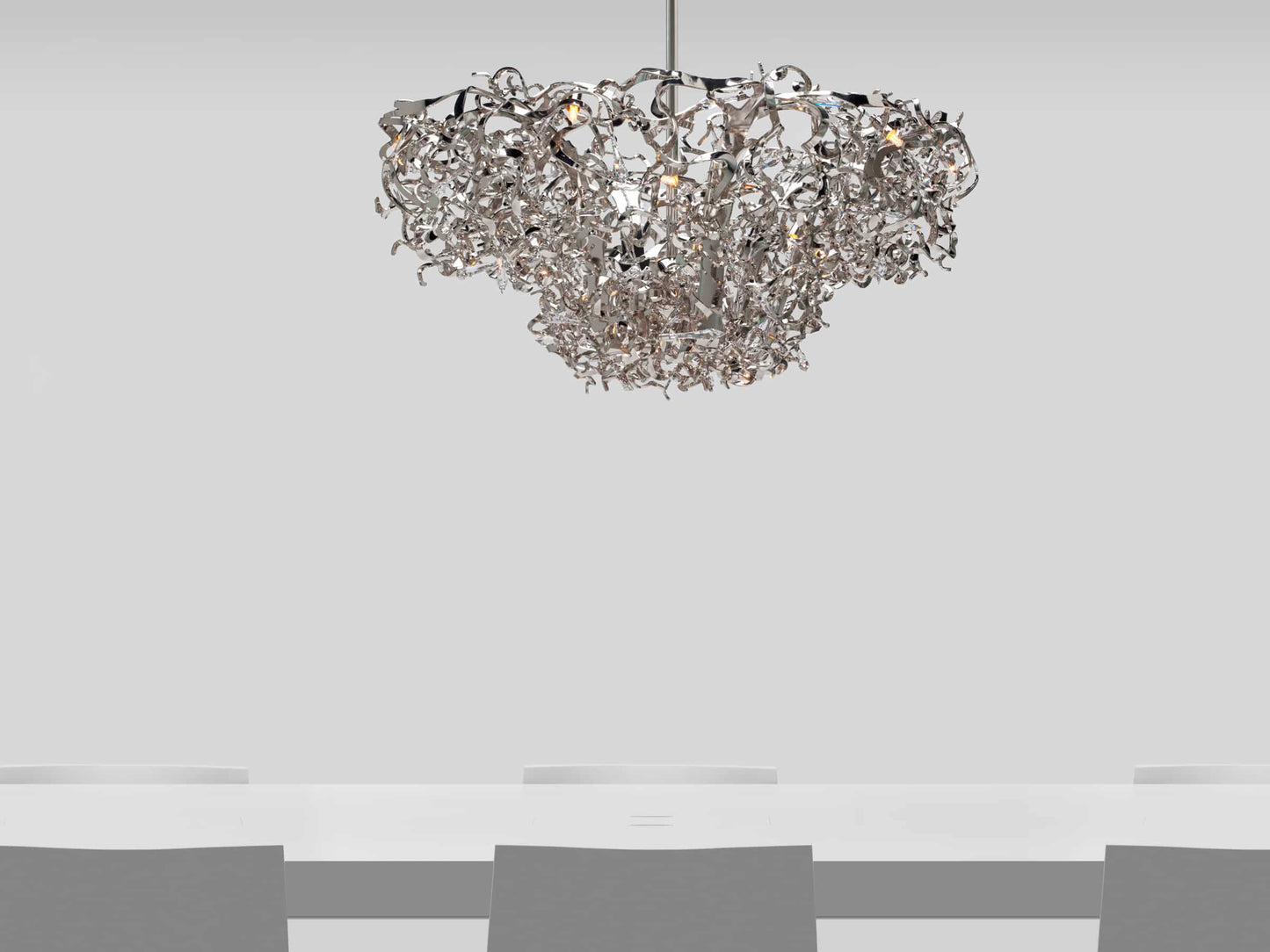 Icy Lady Chandelier Oval