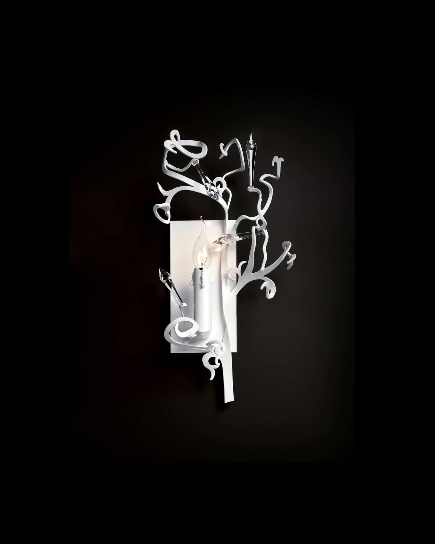 Icy Lady Chandelier Oval