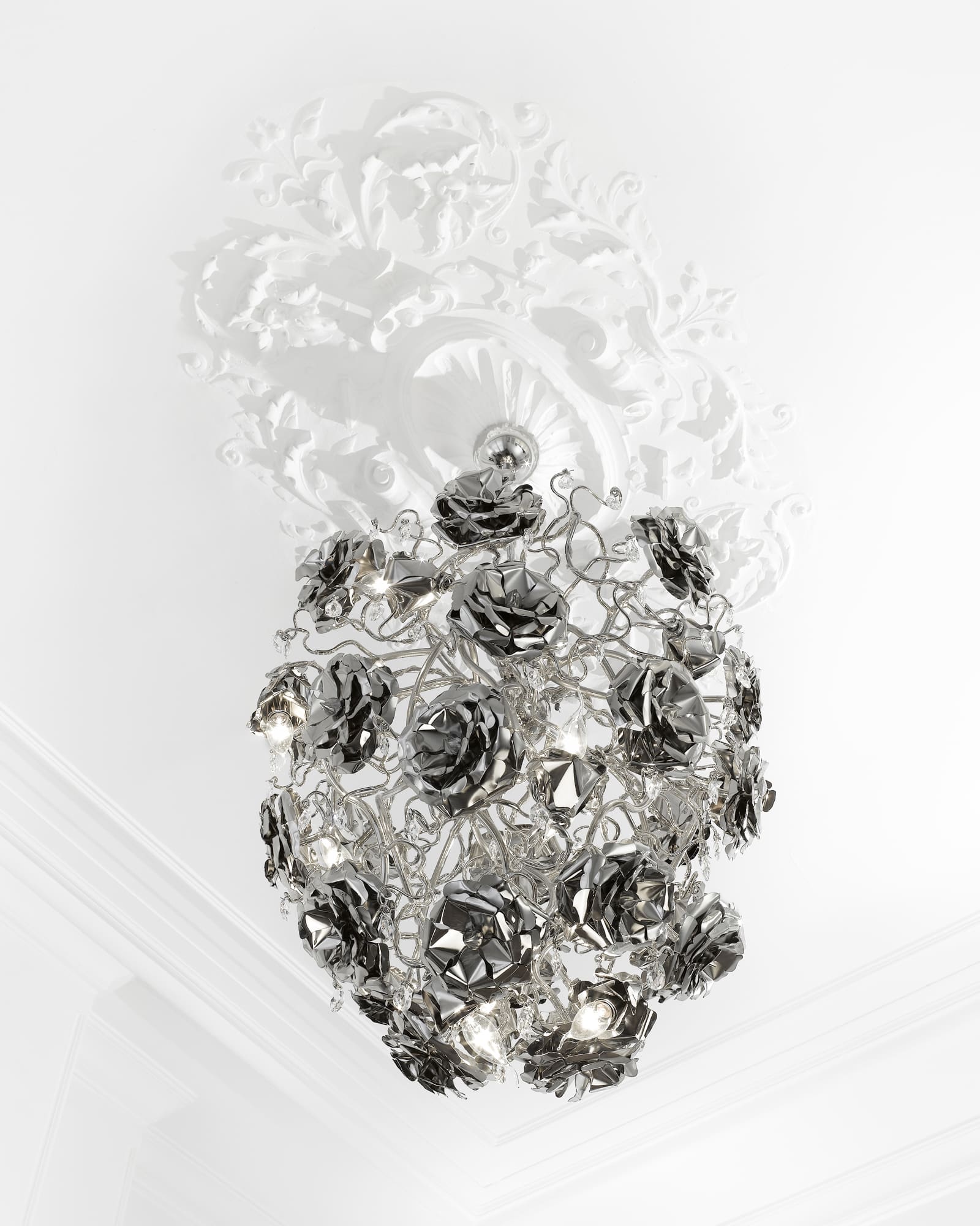 Love You Love You Not Chandelier Conical