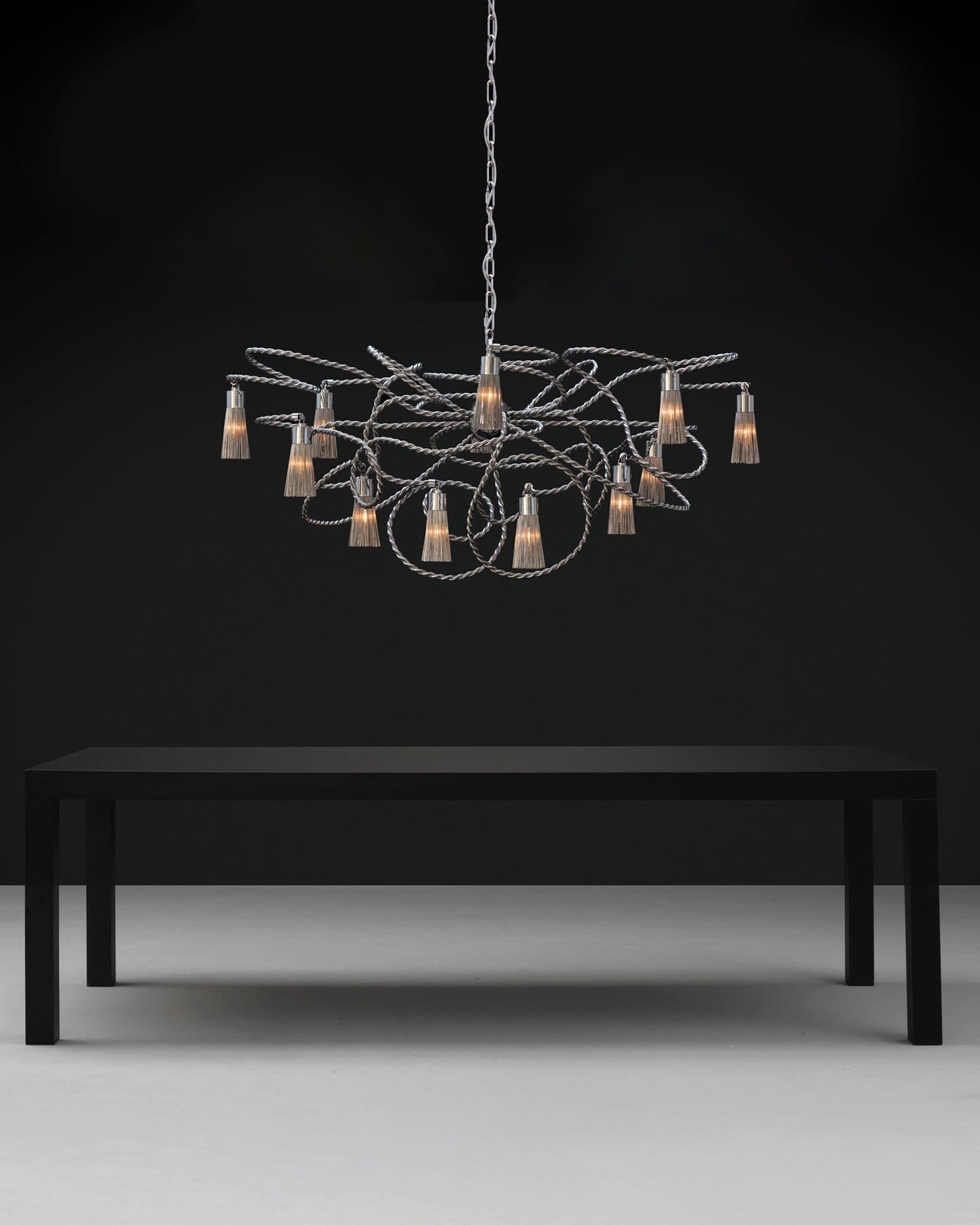 Sultans Of Swing Chandelier Oval