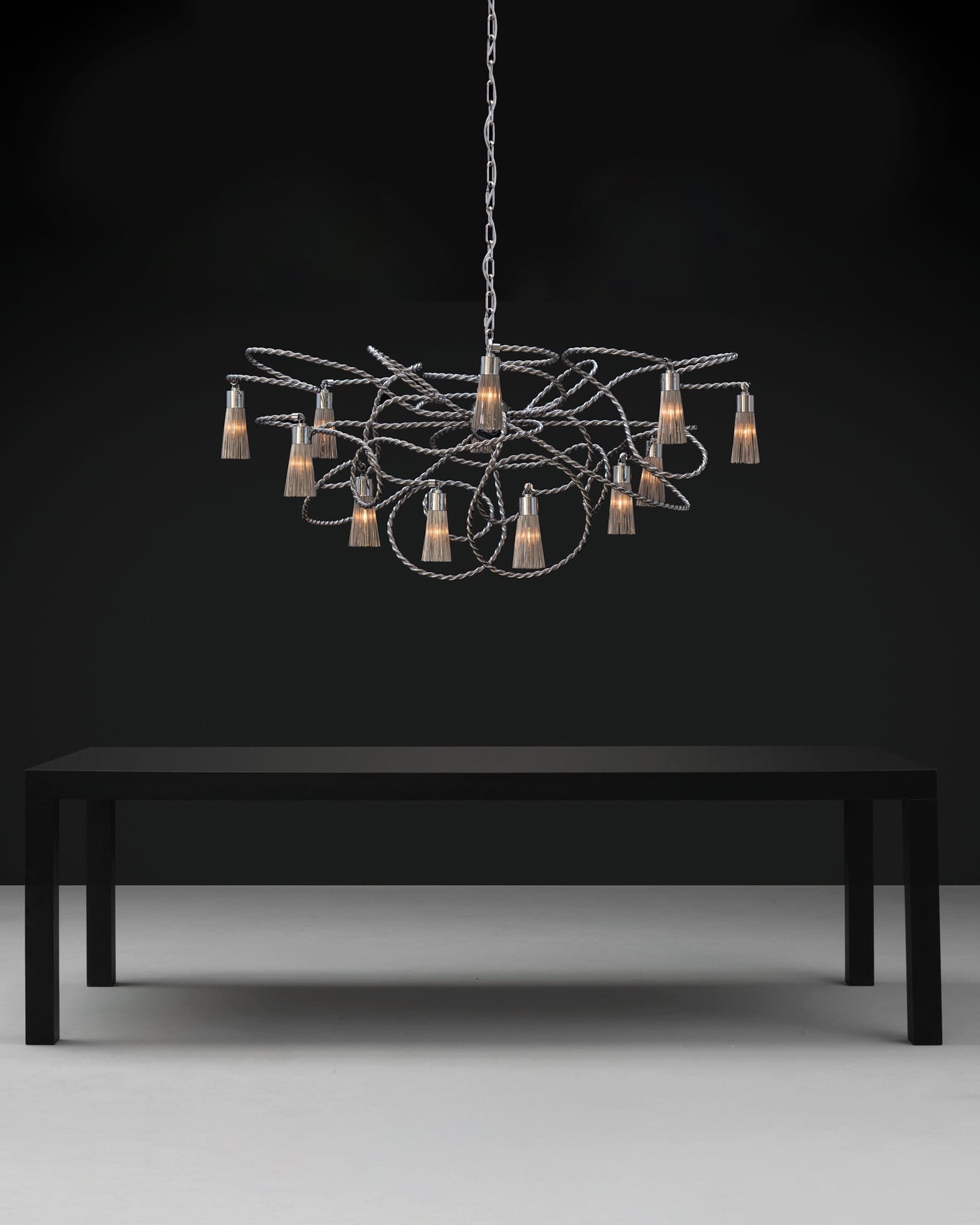 Sultans Of Swing Chandelier Oval