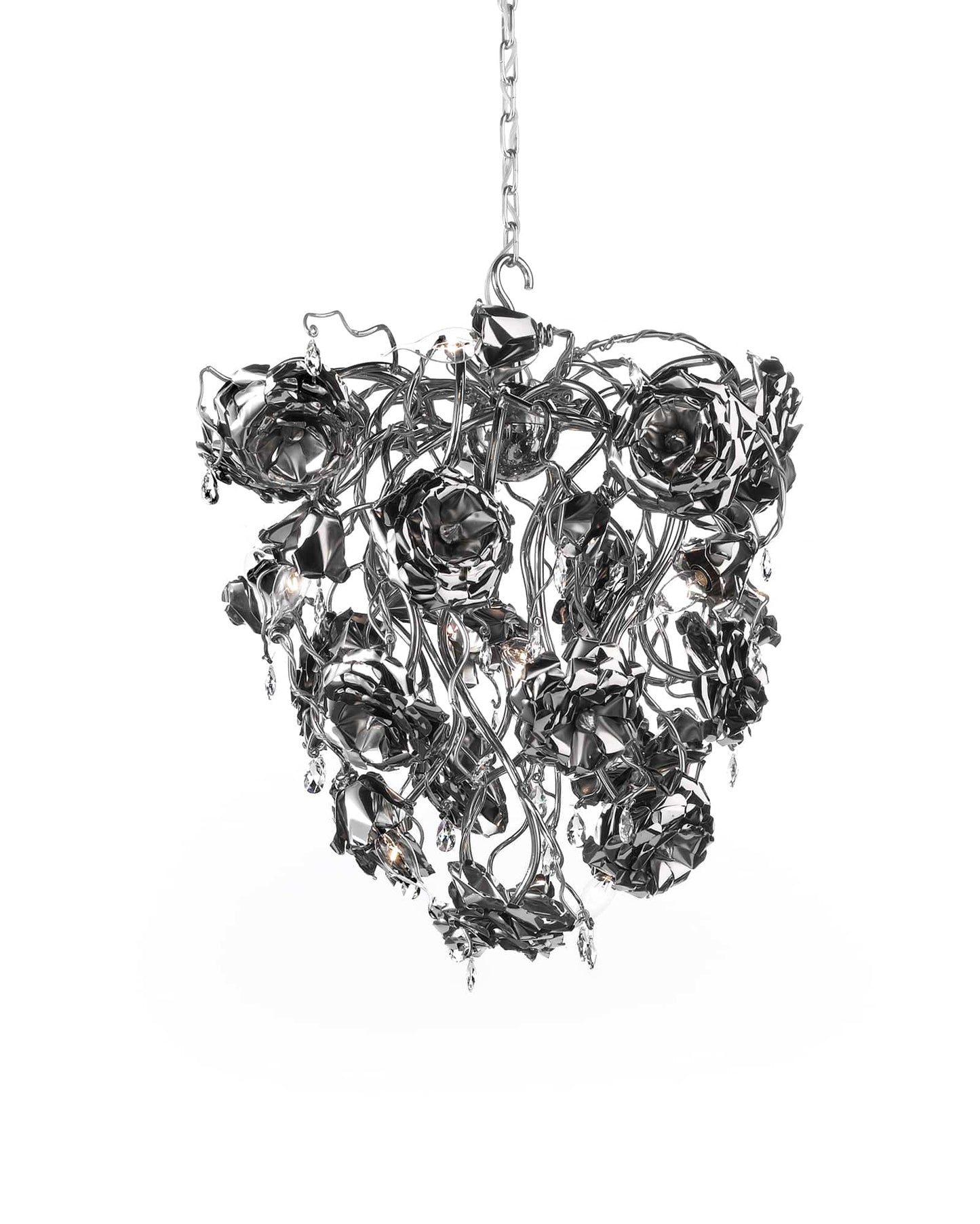 Love You Love You Not Chandelier Conical