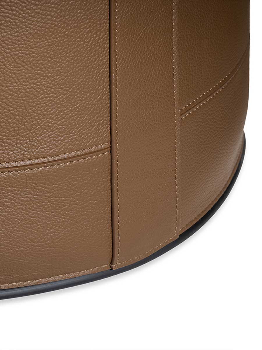 poltrona frau leather basket
