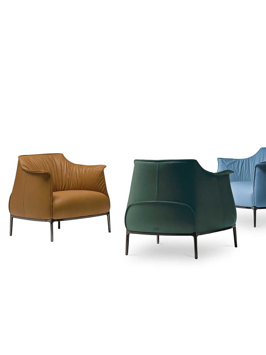 poltrona frau archibald armchair