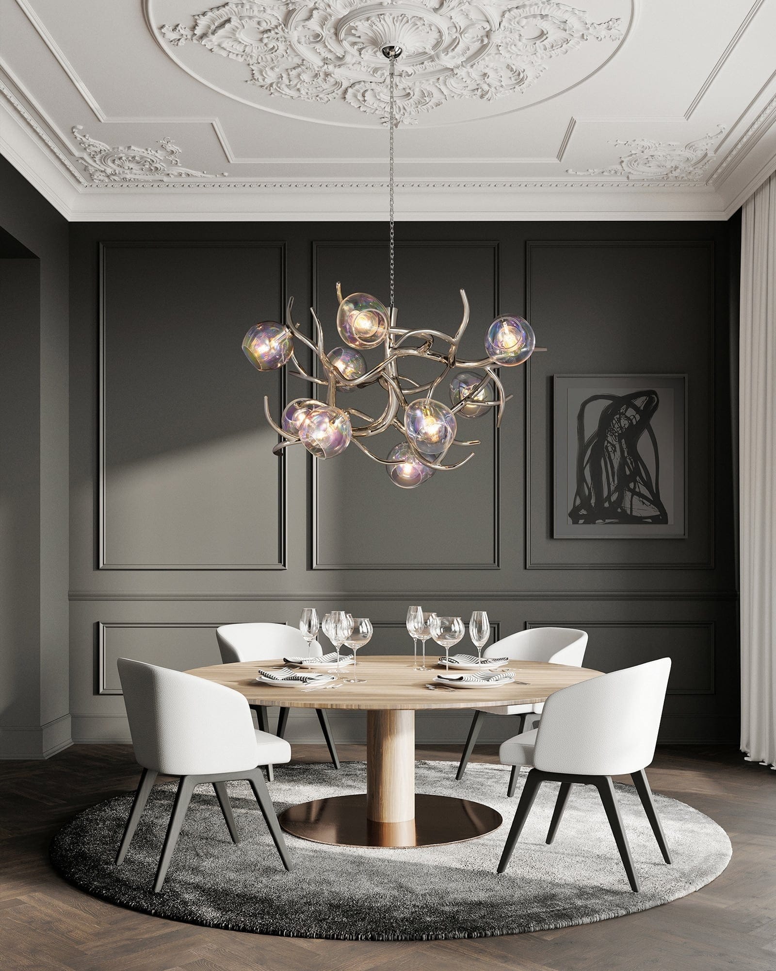 Ersa Chandelier Round