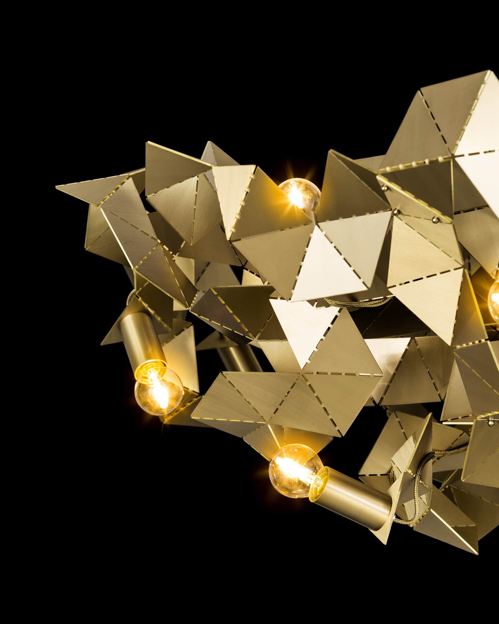 Fractal Chandelier Round