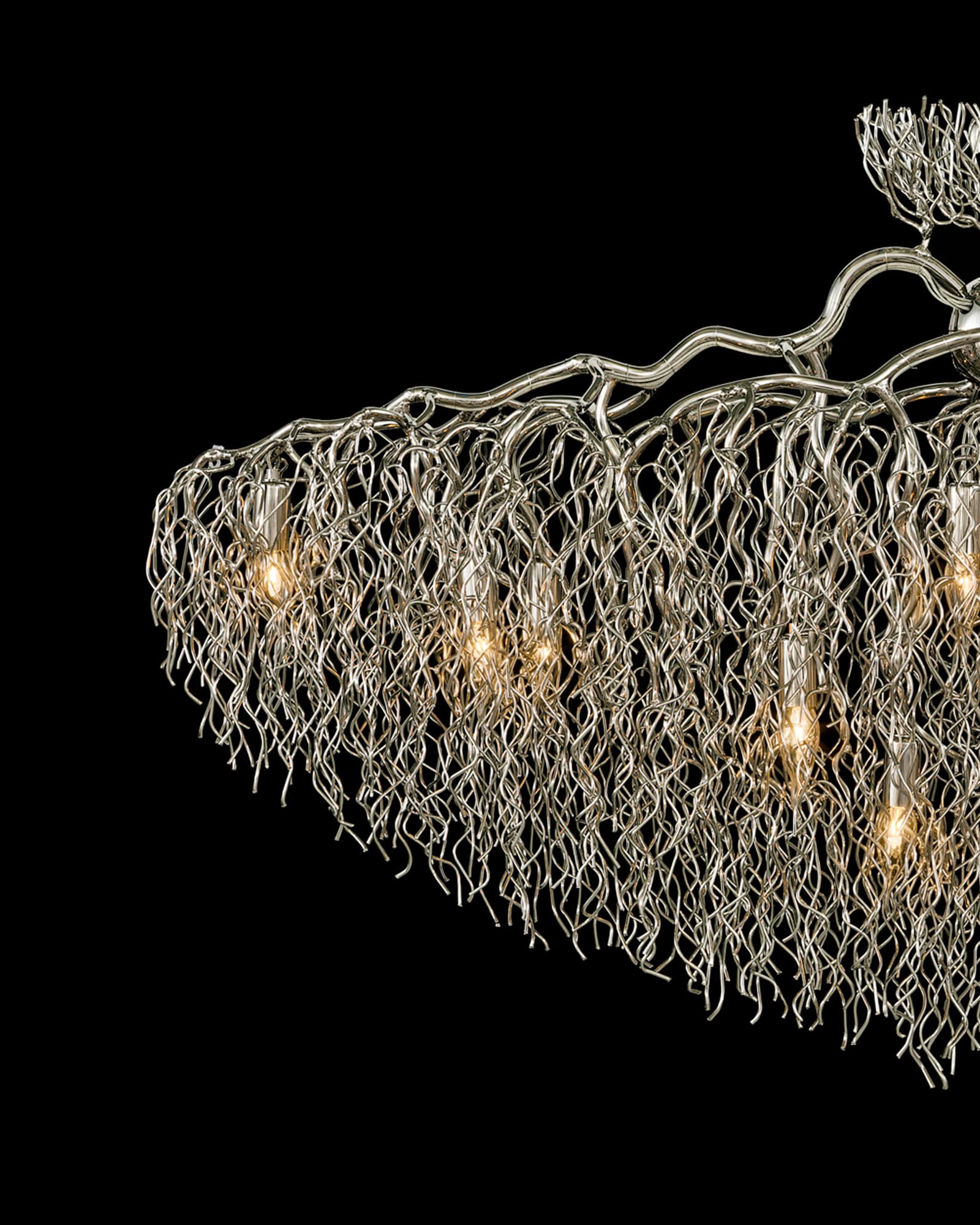 Hollywood Chandelier Conical Oval