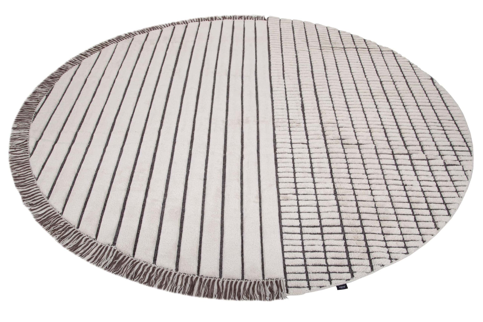 Rd Grid Berber Round By Rodolfo Dordoni