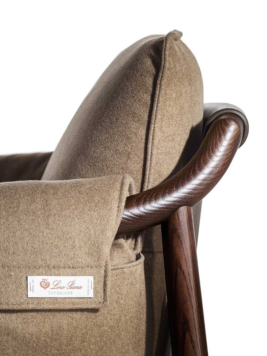 poltrona frau times lounge armchair