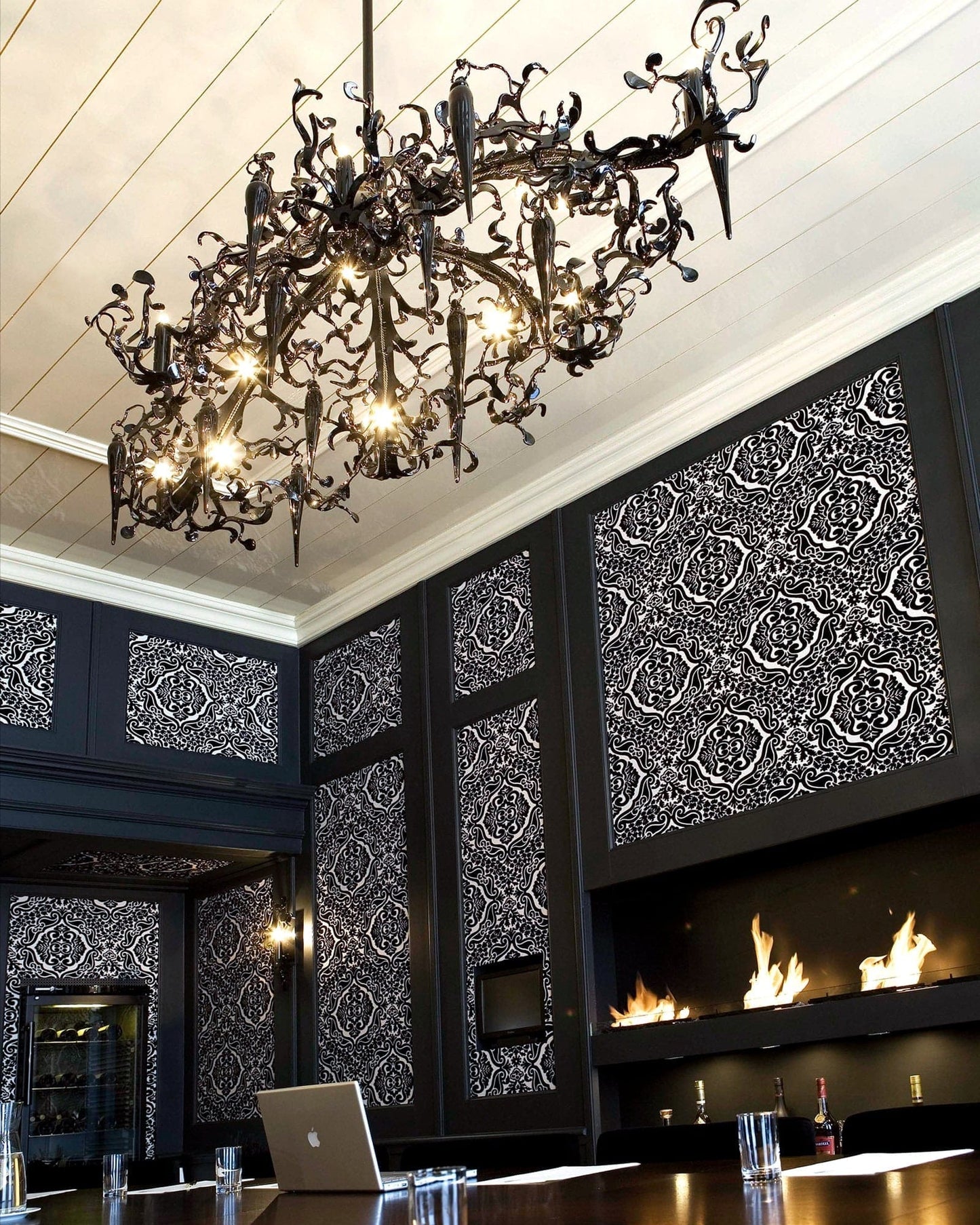 Flower Power Chandelier Oval